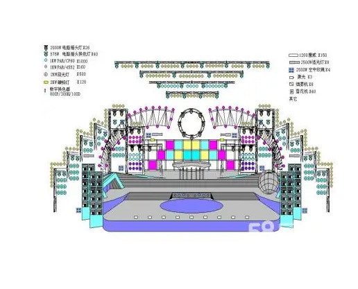 南充燈光舞美搭建91麻豆精品无码一区二区三区製作施工安裝